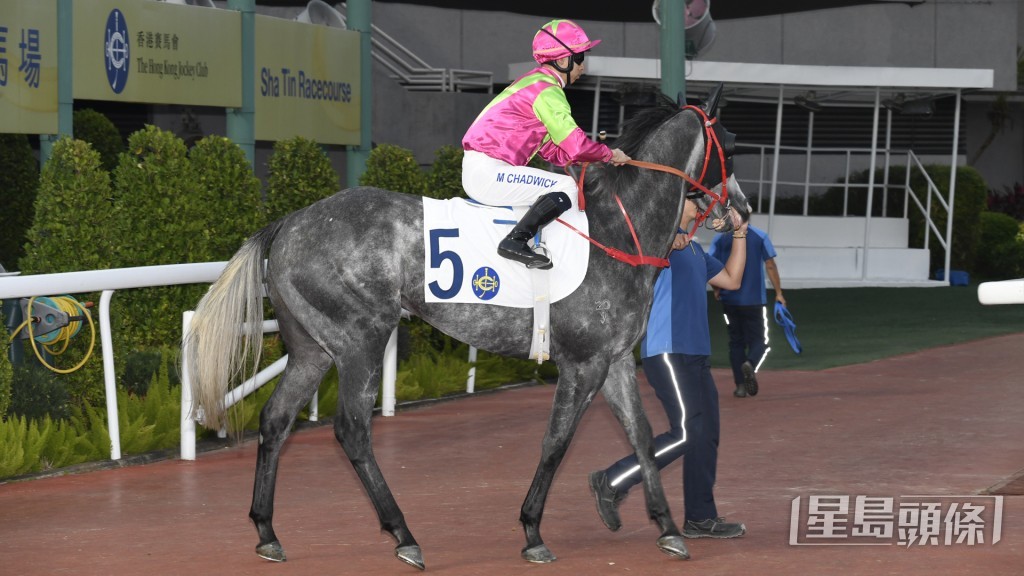 「銀騰」今次增程跑千六米，應該更合發揮。