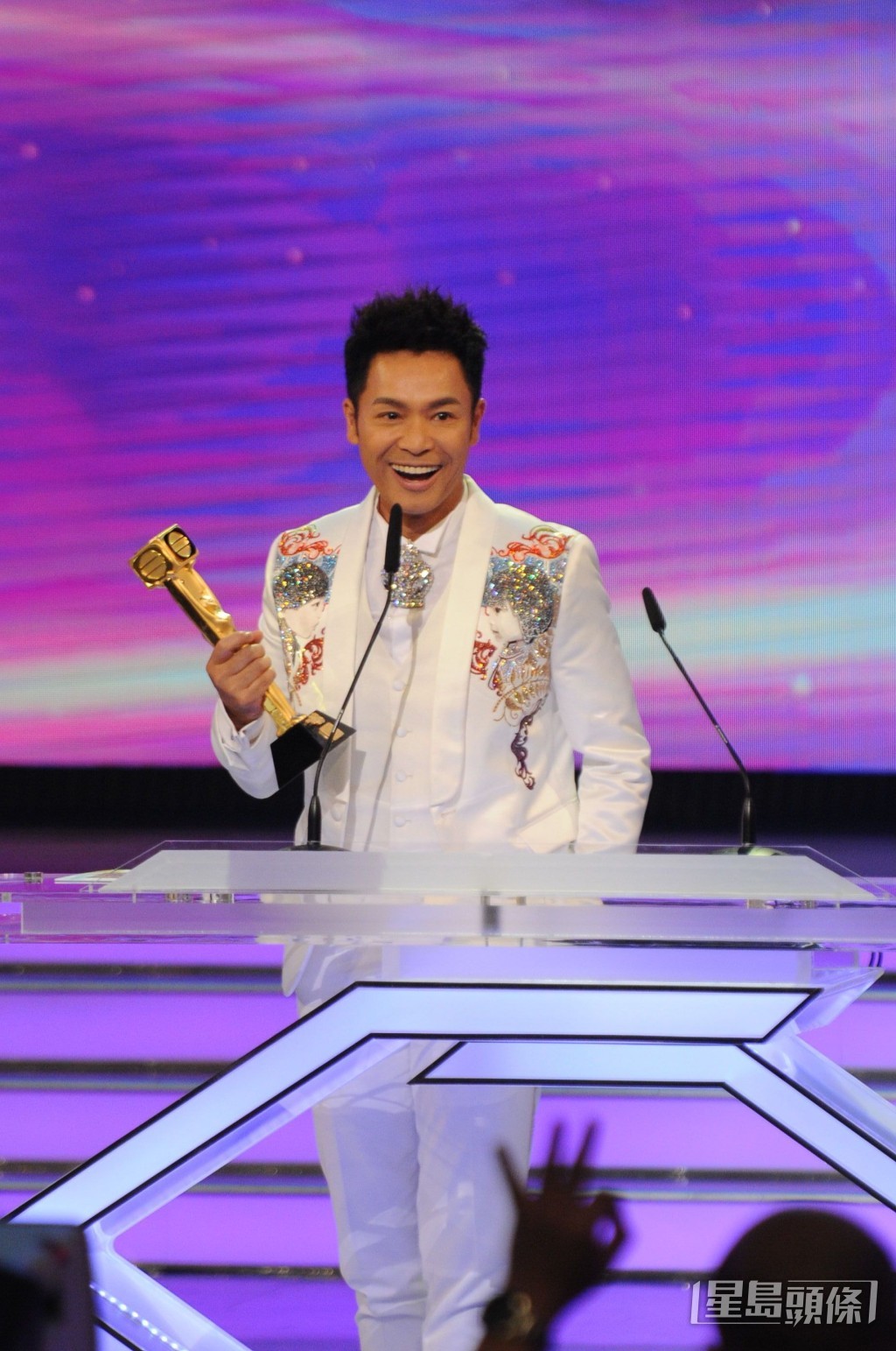 61歲郭晉安曾3次奪視帝。 61歲郭晉安曾3次奪視帝。