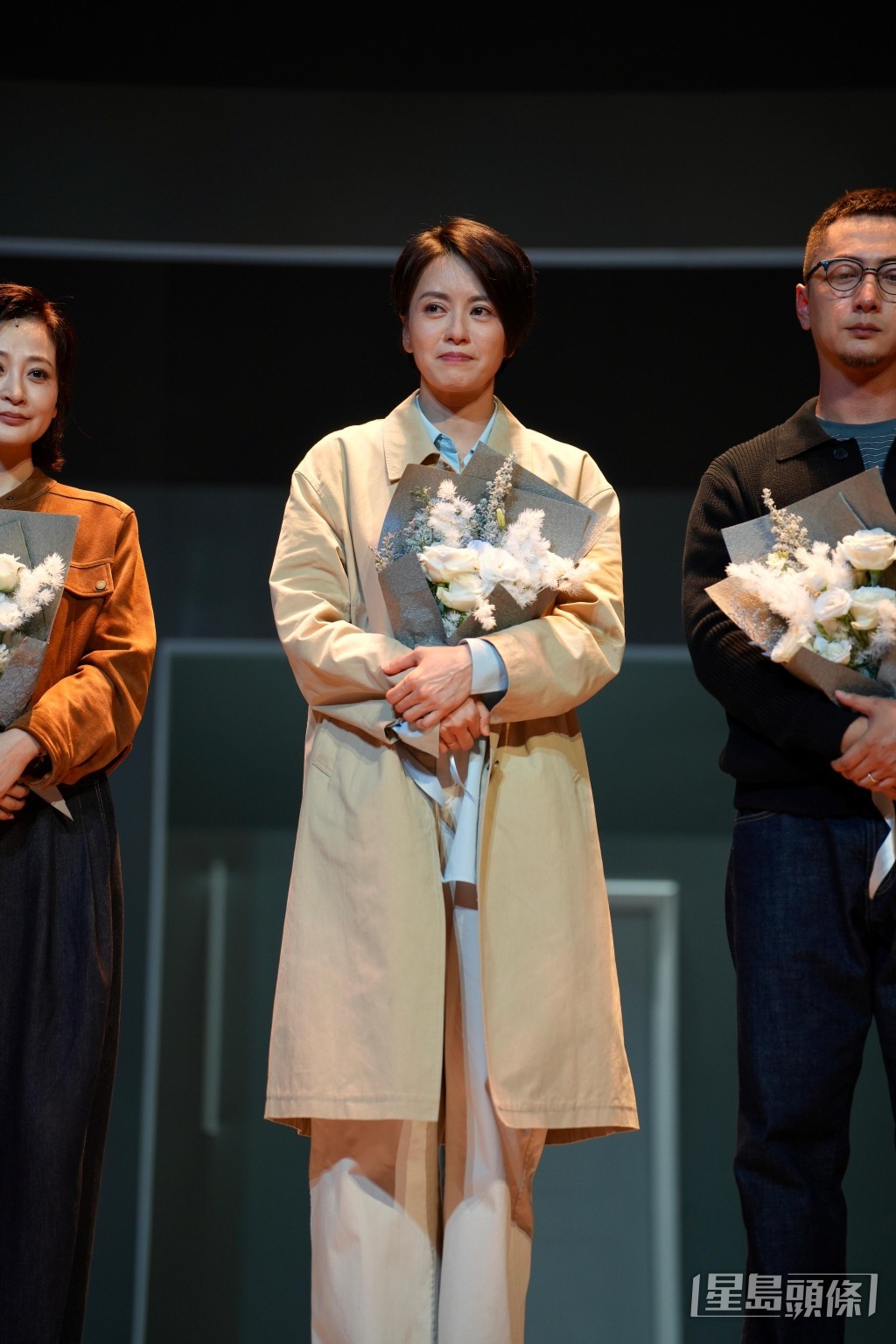 梁詠琪早前演出話劇《我們成為的她》。 梁詠琪早前演出話劇《我們成為的她》。