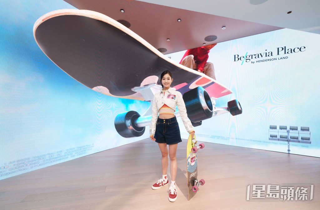 Belgravia Place展銷廳大玩3D錯視,相當吸睛。 Belgravia Place展銷廳大玩3D錯視,相當吸睛。