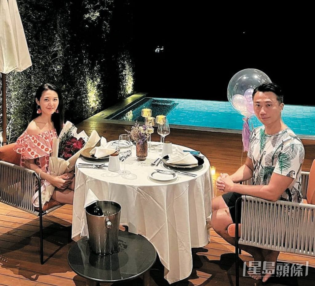 去年底Toby與拍拖八年的「十億男友」楊振源（Benny）宣布分手。