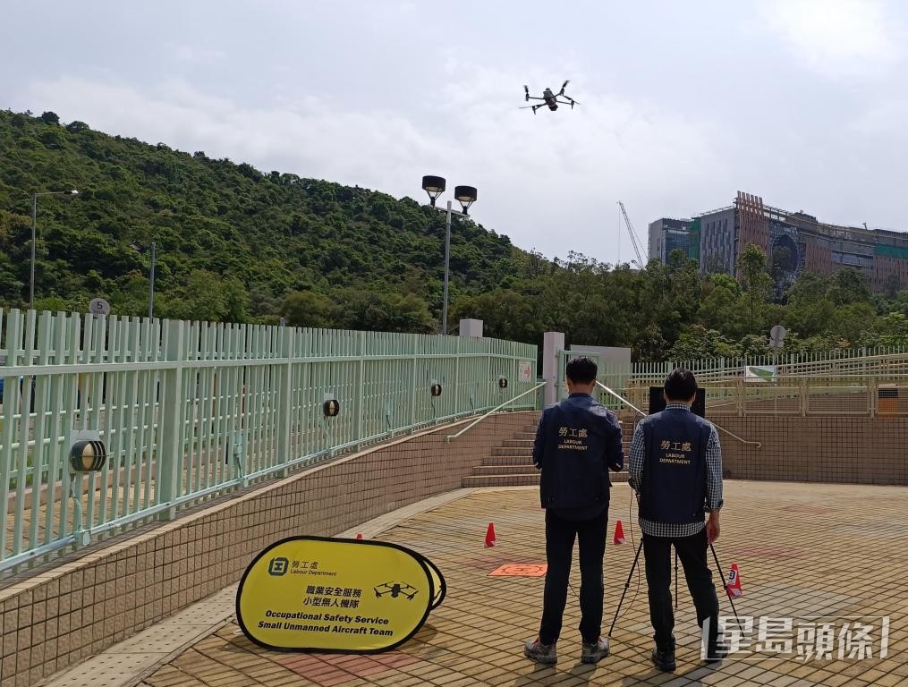 針對地盤全面禁煙，當局擬使用無人機協助巡查及執法。 