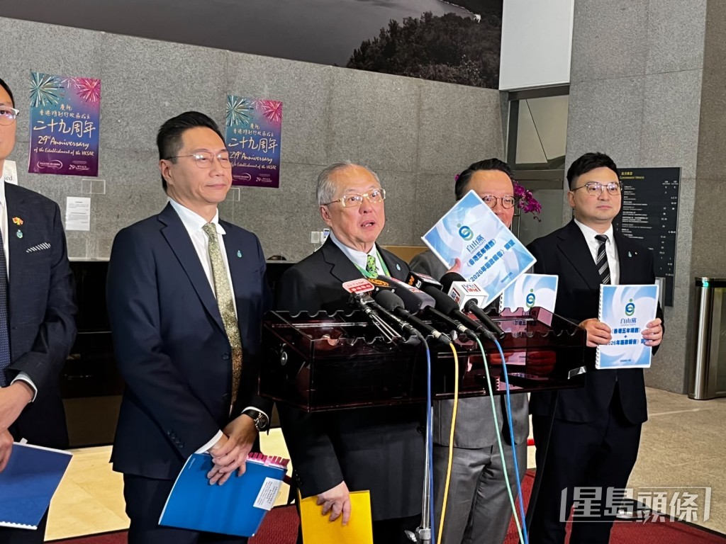 自由黨黨魁張宇人。 自由黨黨魁張宇人。