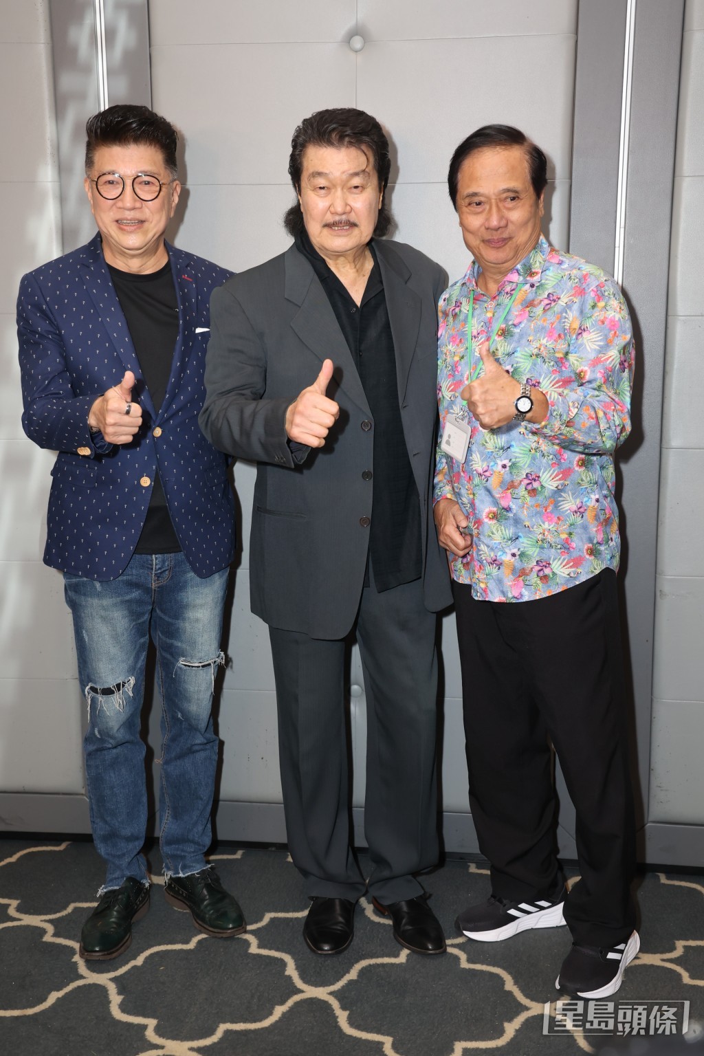 李道洪、黃錦燊與葉尚華風采依然。 李道洪、黃錦燊與葉尚華風采依然。