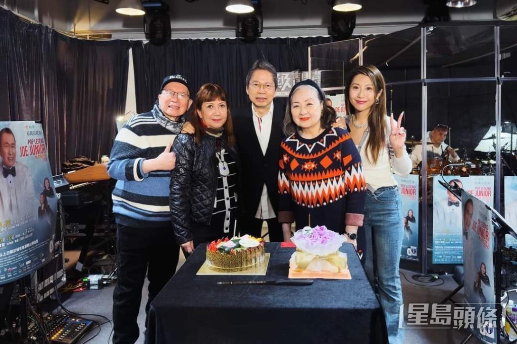 今年Joe Jun個唱由Venus及盧宛茵任嘉賓，環星娛樂老闆張國林為盧宛茵慶生。