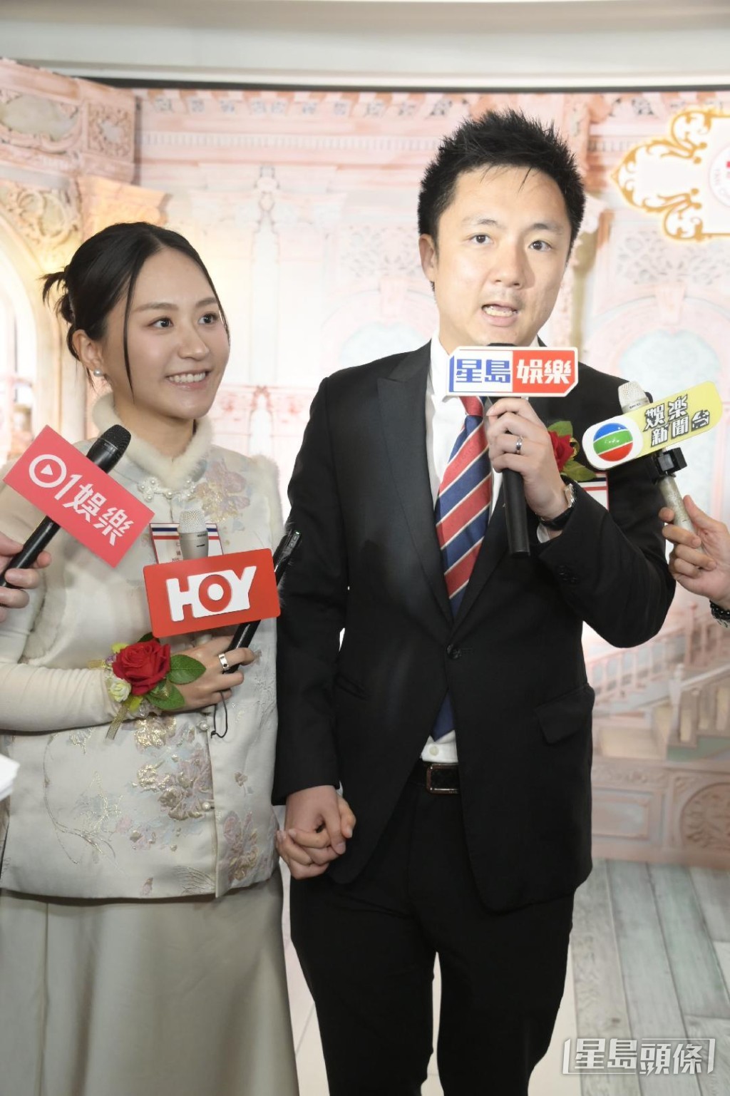 鍾培生想生5子1女。