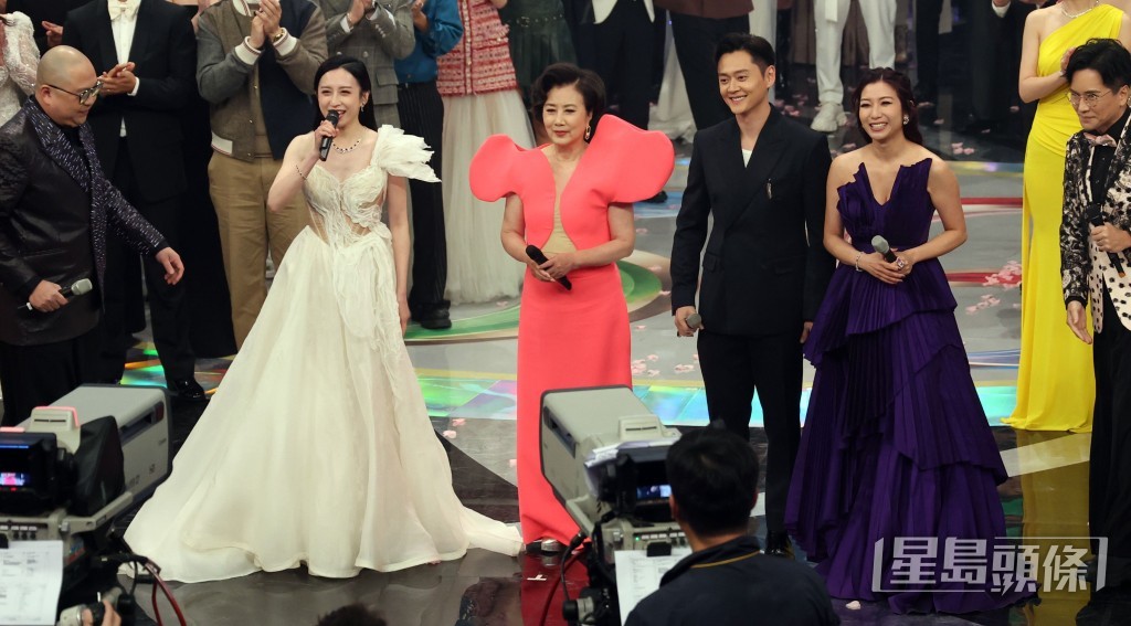 汪明荃、朱凱婷是何沛珈心水「最佳女主持」。