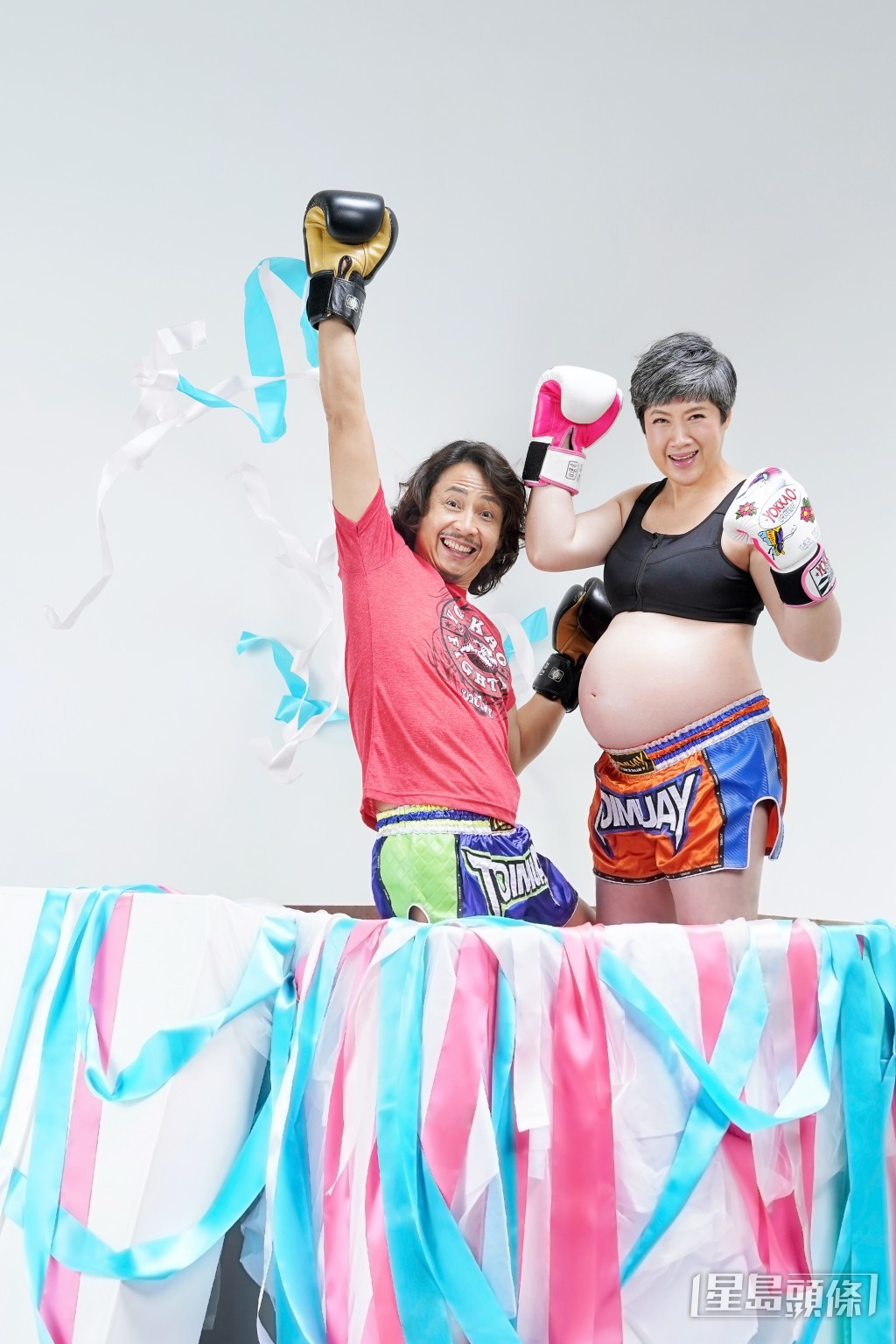 黃澤鋒夫妻追了9年,終於在2019年以52歲高齡陀B女。 黃澤鋒夫妻追了9年,終於在2019年以52歲高齡陀B女。