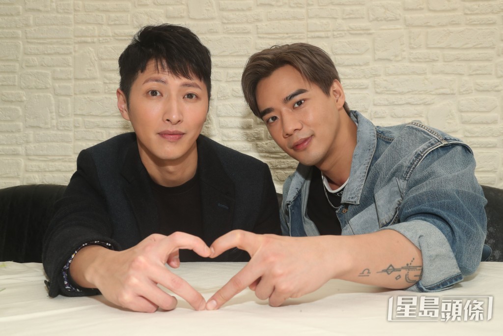 《仔仔一堂》成功撮合Ray(左)及Kenny(右)成為情侶。 《仔仔一堂》成功撮合Ray(左)及Kenny(右)成為情侶。
