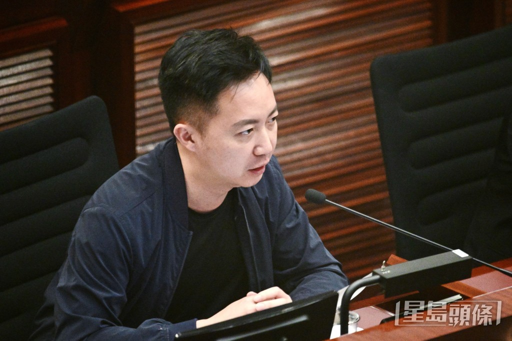 新民黨李梓敬。 新民黨李梓敬。
