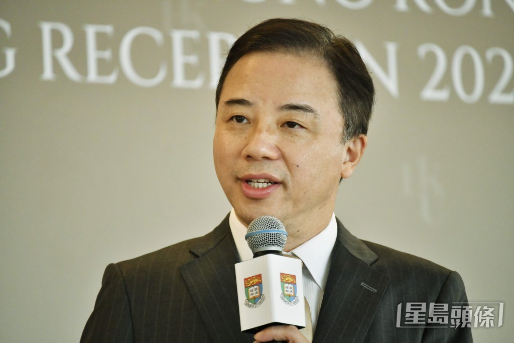 港大校長張翔。資料圖片 港大校長張翔。資料圖片