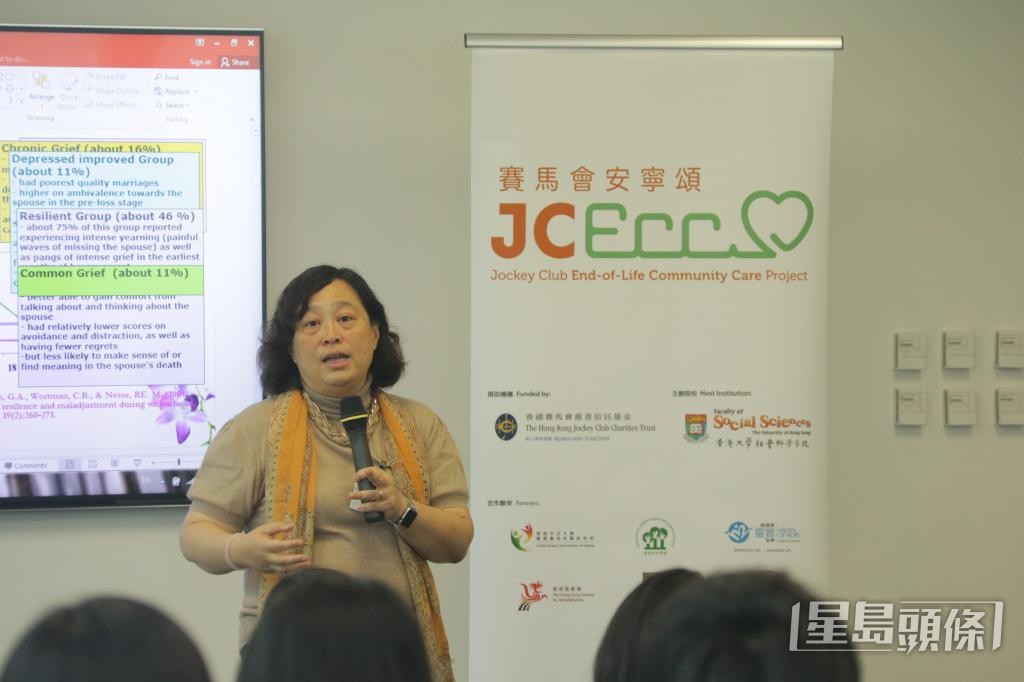 在生死研究及教育路上奔馳20載，周燕雯認為是上天的安排。