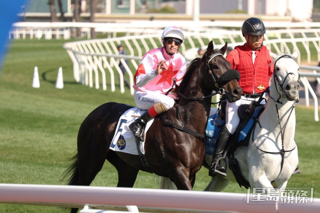 「都靈冠星」前仗千四米力拼得亞軍，上場再出即補中。