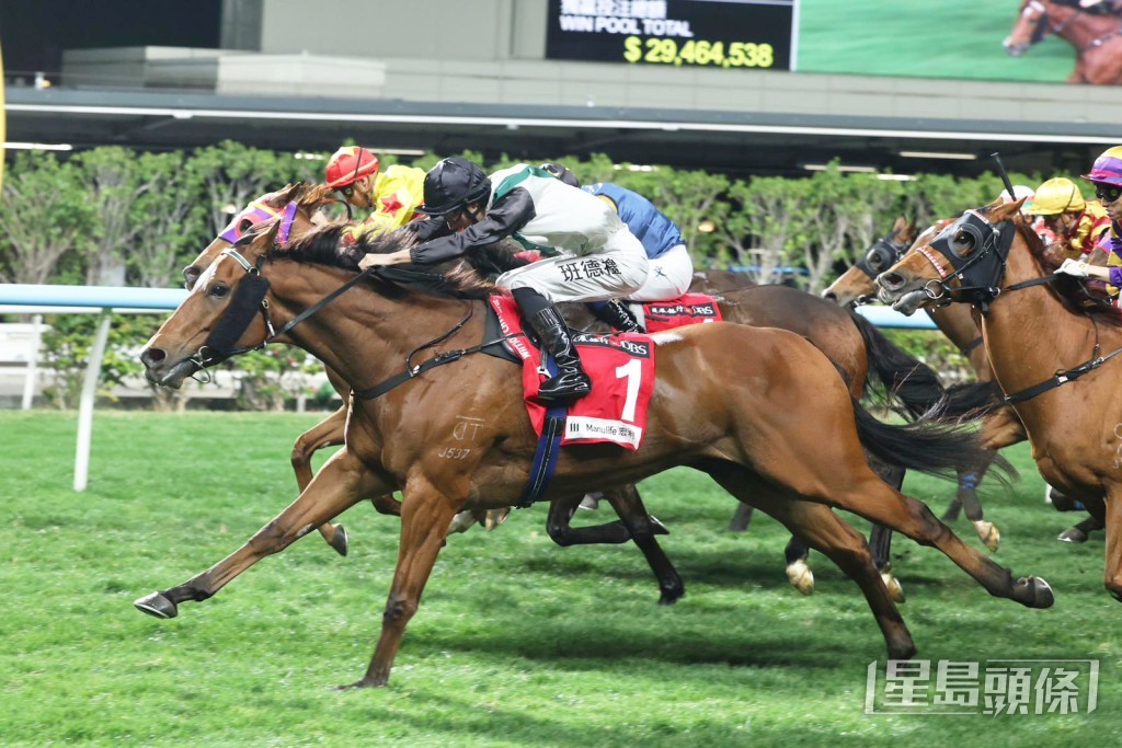 「友爱心得」今季赢出三场头马。