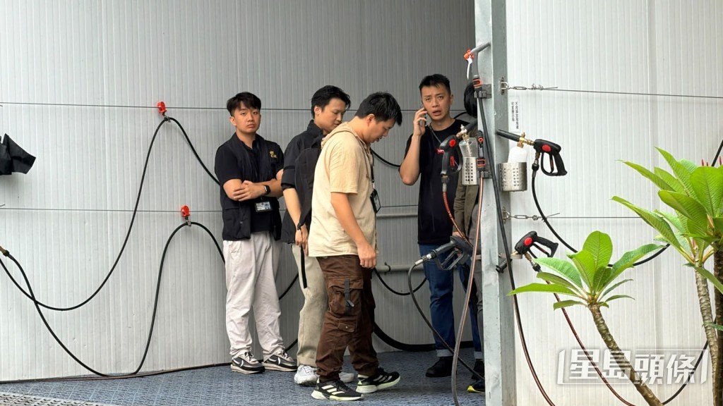 探員到場調查。梁國峰攝