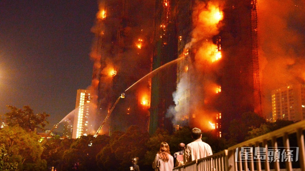 大埔宏福苑五級火發生近兩周。資料圖片 大埔宏福苑五級火發生近兩周。資料圖片