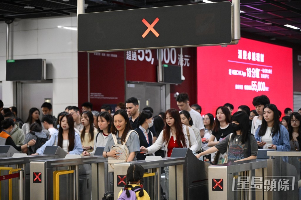 入境處預計黃金周期間有600萬人次進出香港。資料圖片