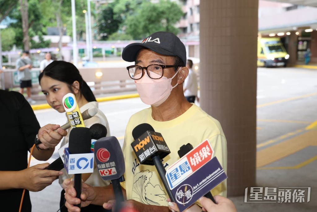 梅啟明表示，將為梅媽辦身後事。