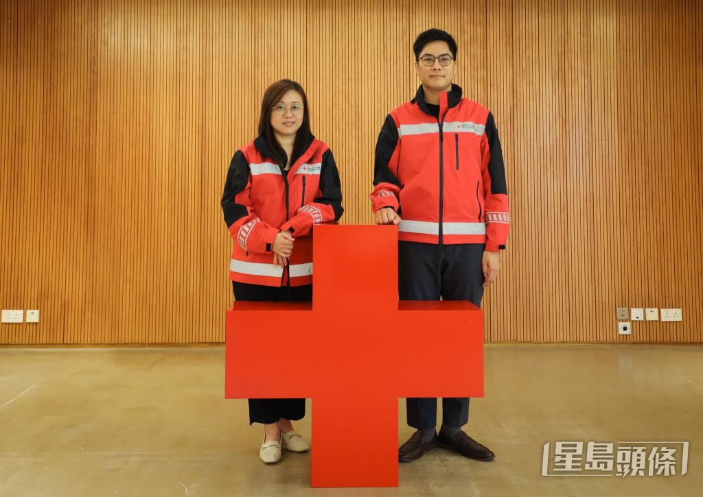 凌靜妍（左）及王志浩（右）均表示，這次火災受影響人數眾多，處理上較複雜。