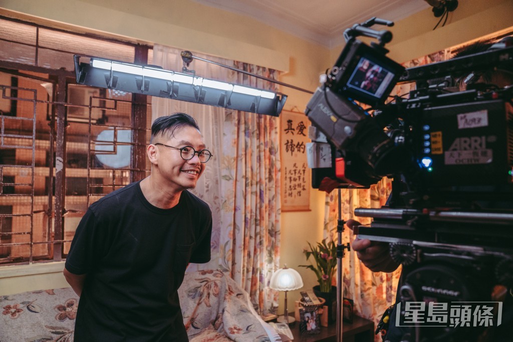 作為新導演,Benny在現場有前輩照顧特別幸福。 作為新導演,Benny在現場有前輩照顧特別幸福。