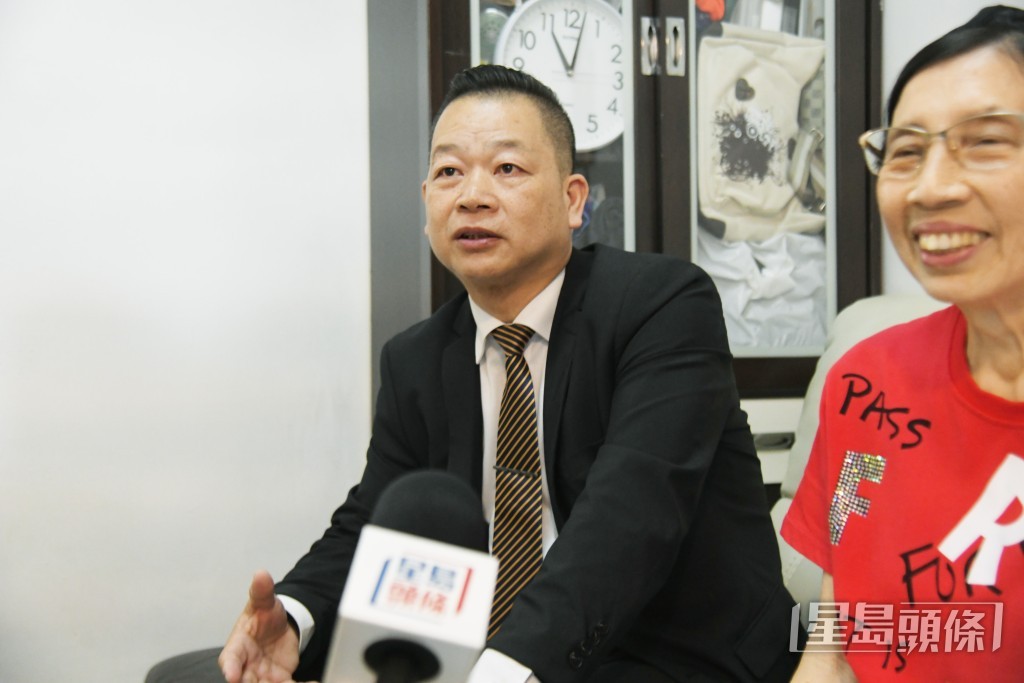 荃灣區議員古揚邦。何健勇攝