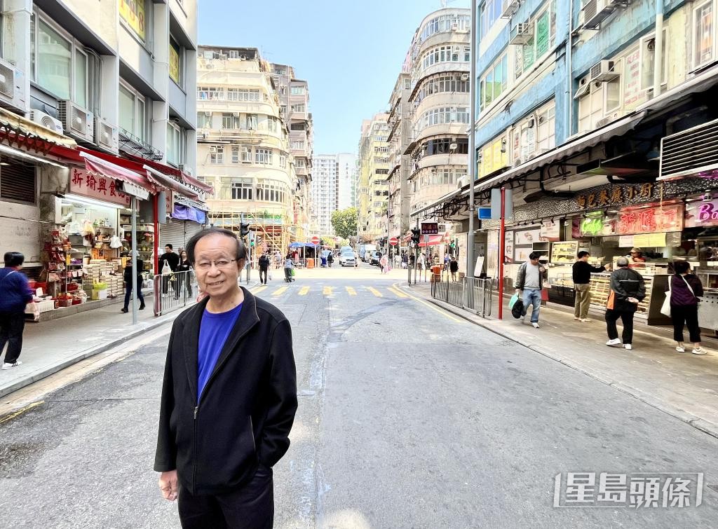 在深水埗長大的曾醒明，現時回歸服務基層市民。