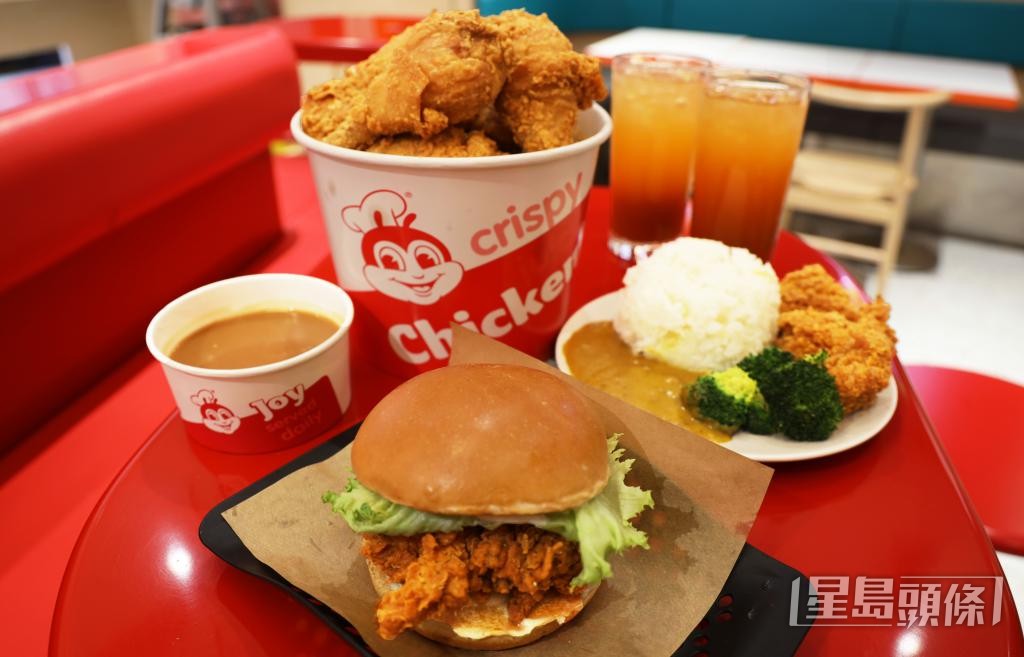  Jollibee重視食物品質，樂脆雞、蜂脆雞堡等深受港人歡迎。