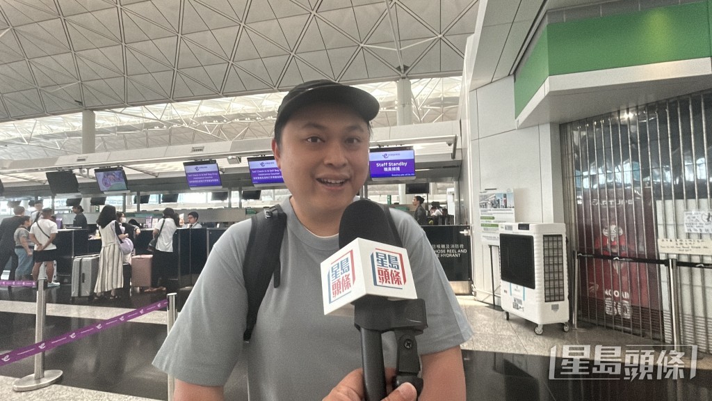 吳先生指往日本東京旅遊,但不會去沿海地區。 吳先生指往日本東京旅遊,但不會去沿海地區。
