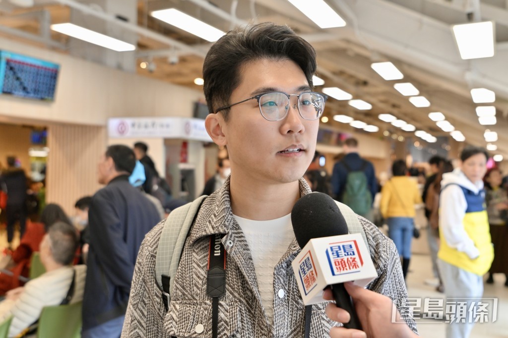 旅客蘇先生指在港感受到友善、禮貌和熱情。