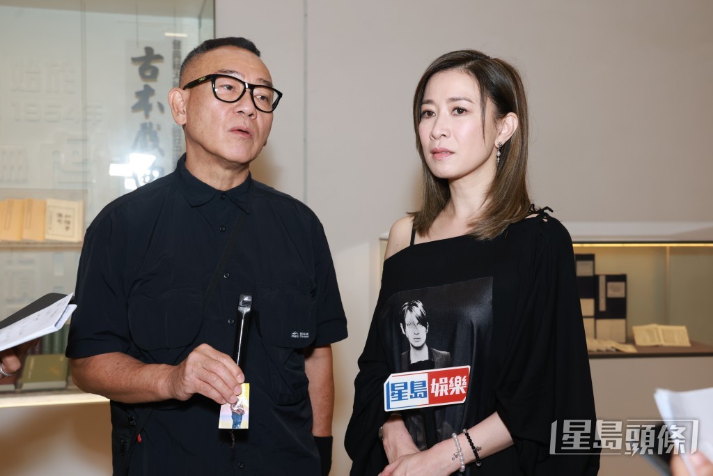 林保怡、佘詩曼曾與鍾景輝合作。