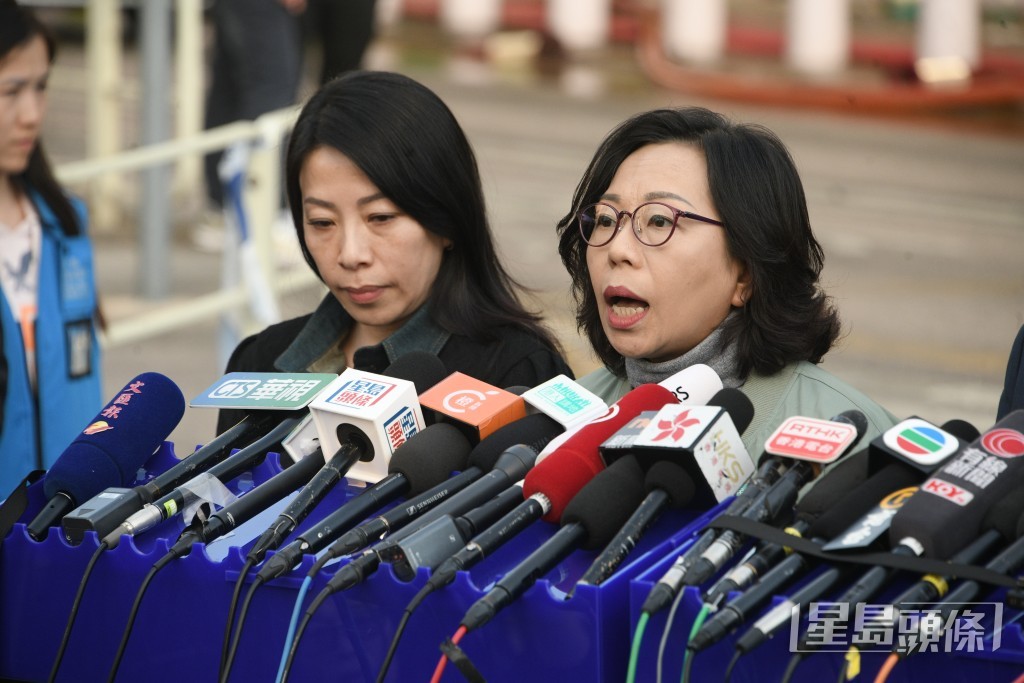 麥美娟表示,不論是業主或租戶,只要是受火災影響的住戶,均符合資格申請。蘇正謙攝 麥美娟表示,不論是業主或租戶,只要是受火災影響的住戶,均符合資格申請。蘇正謙攝