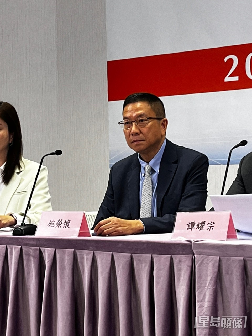 大聯盟副秘書長施榮懷。李健威攝