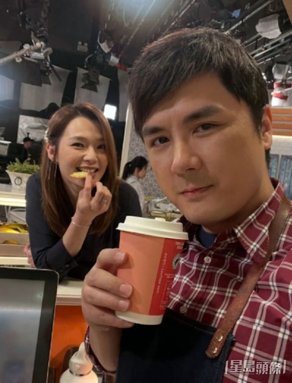 李泳豪復工獲呂慧儀請飲咖啡。