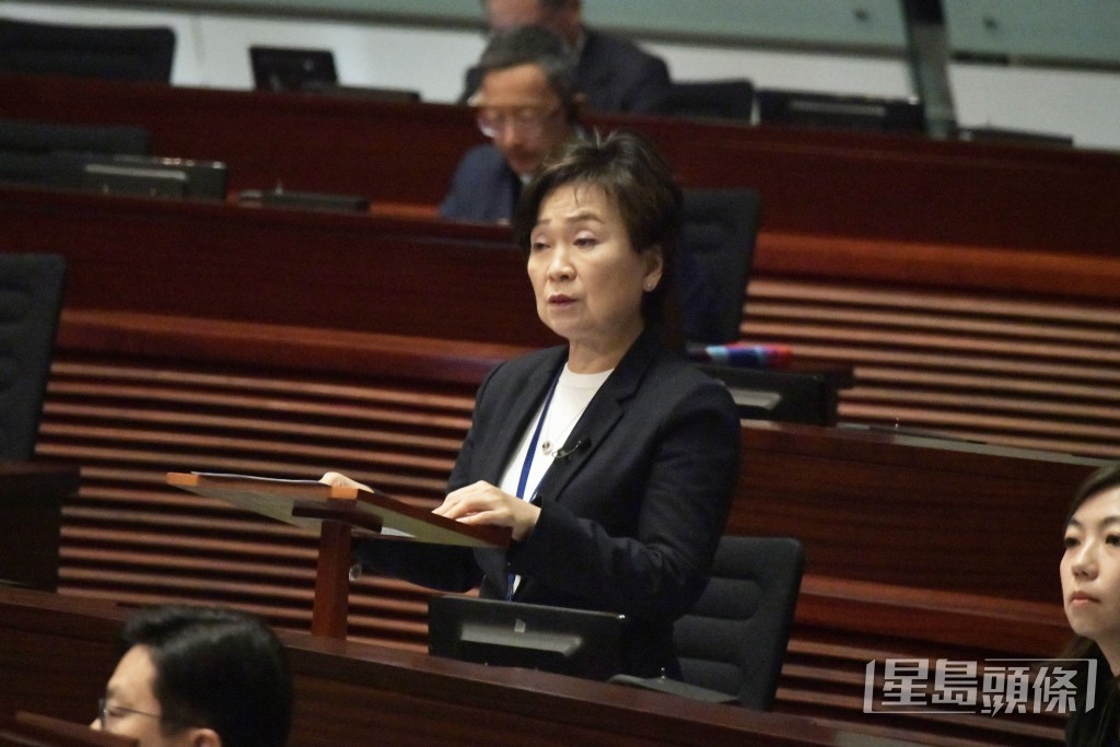 教育局局長蔡若蓮已約見部分立法會議員議員講解。資料圖片 教育局局長蔡若蓮已約見部分立法會議員議員講解。資料圖片