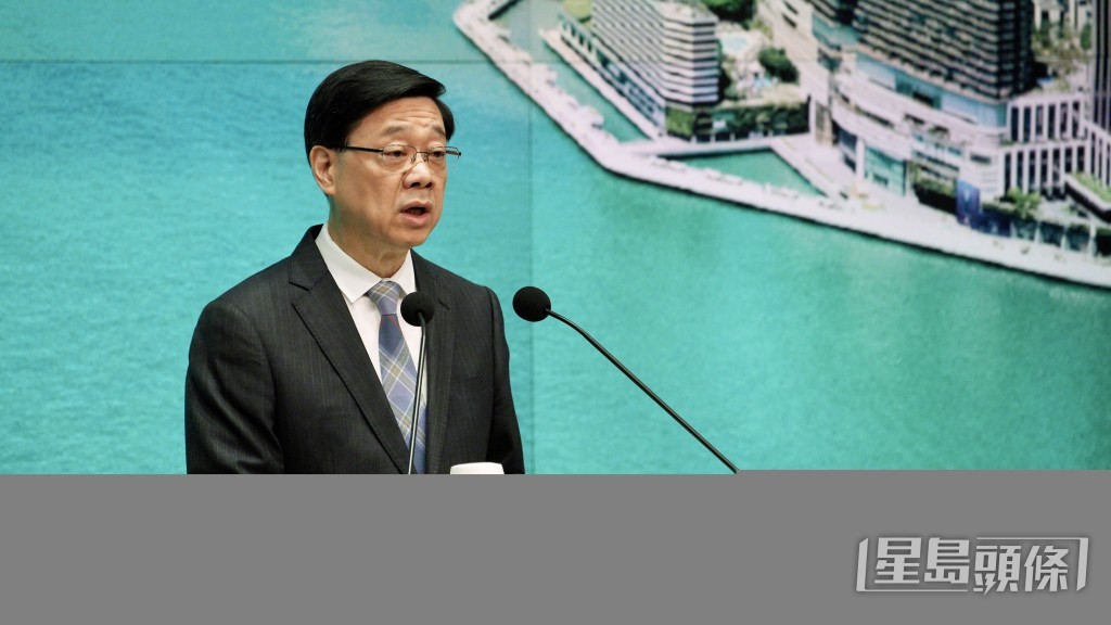 黄志光表示，行政长官要求数字转型自上而下推动。资料图片