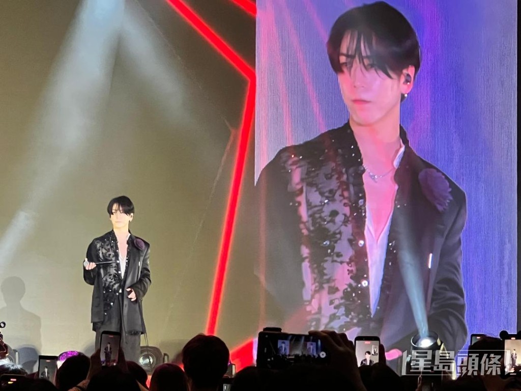 龜梨獲大批粉絲到場支持。