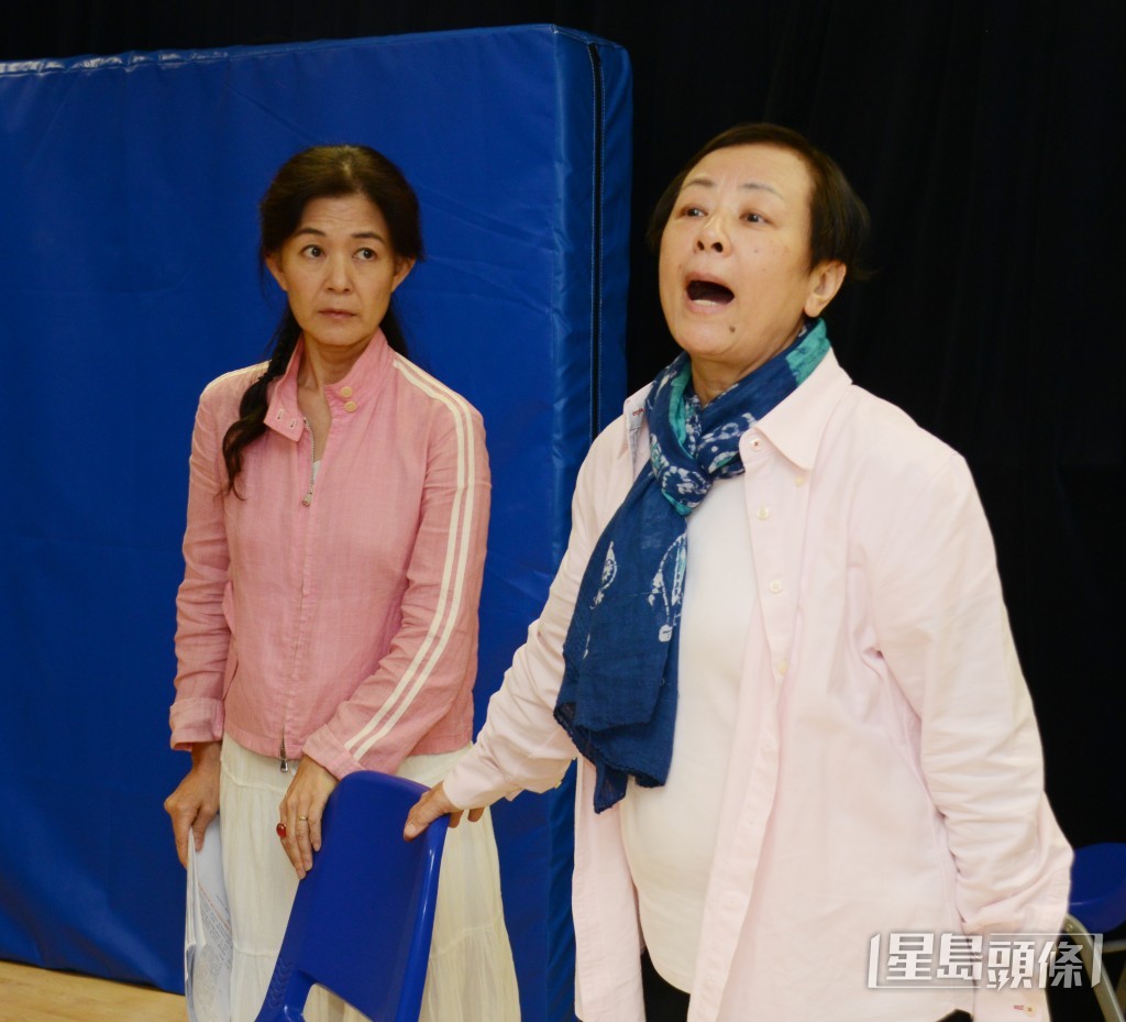潘芳芳演出舞台劇《沙膽大娘和她的兒女》。