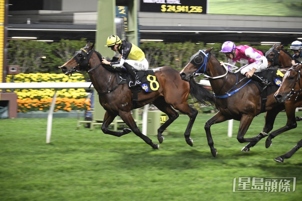「星價」今次回師贏馬路程一六五零米。
