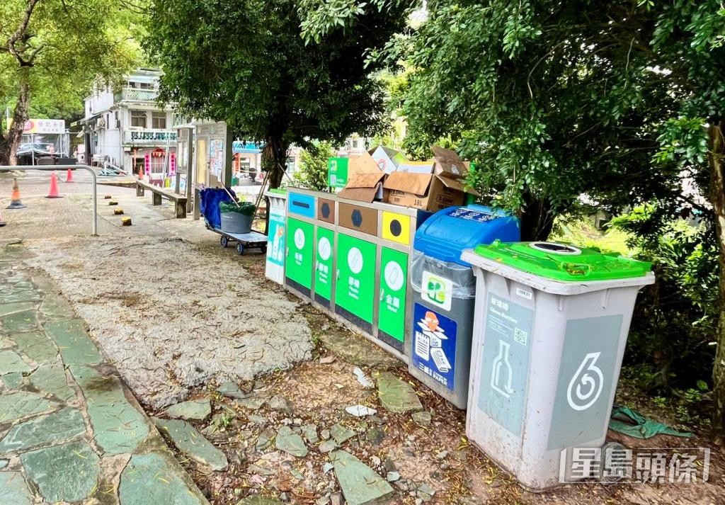 有新界鄉郊村屋居民指，希望當局增設智能廚餘回收桶。