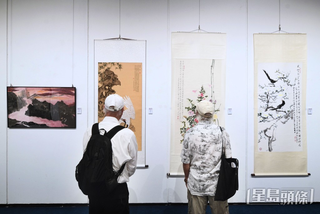 展覽展出一眾藝術家之作品。 展覽展出一眾藝術家之作品。