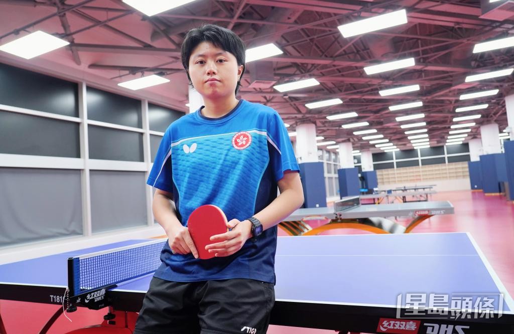 乒乓球運動員王婷莛表示,會拍攝個人動作影片,加深記憶。 乒乓球運動員王婷莛表示,會拍攝個人動作影片,加深記憶。