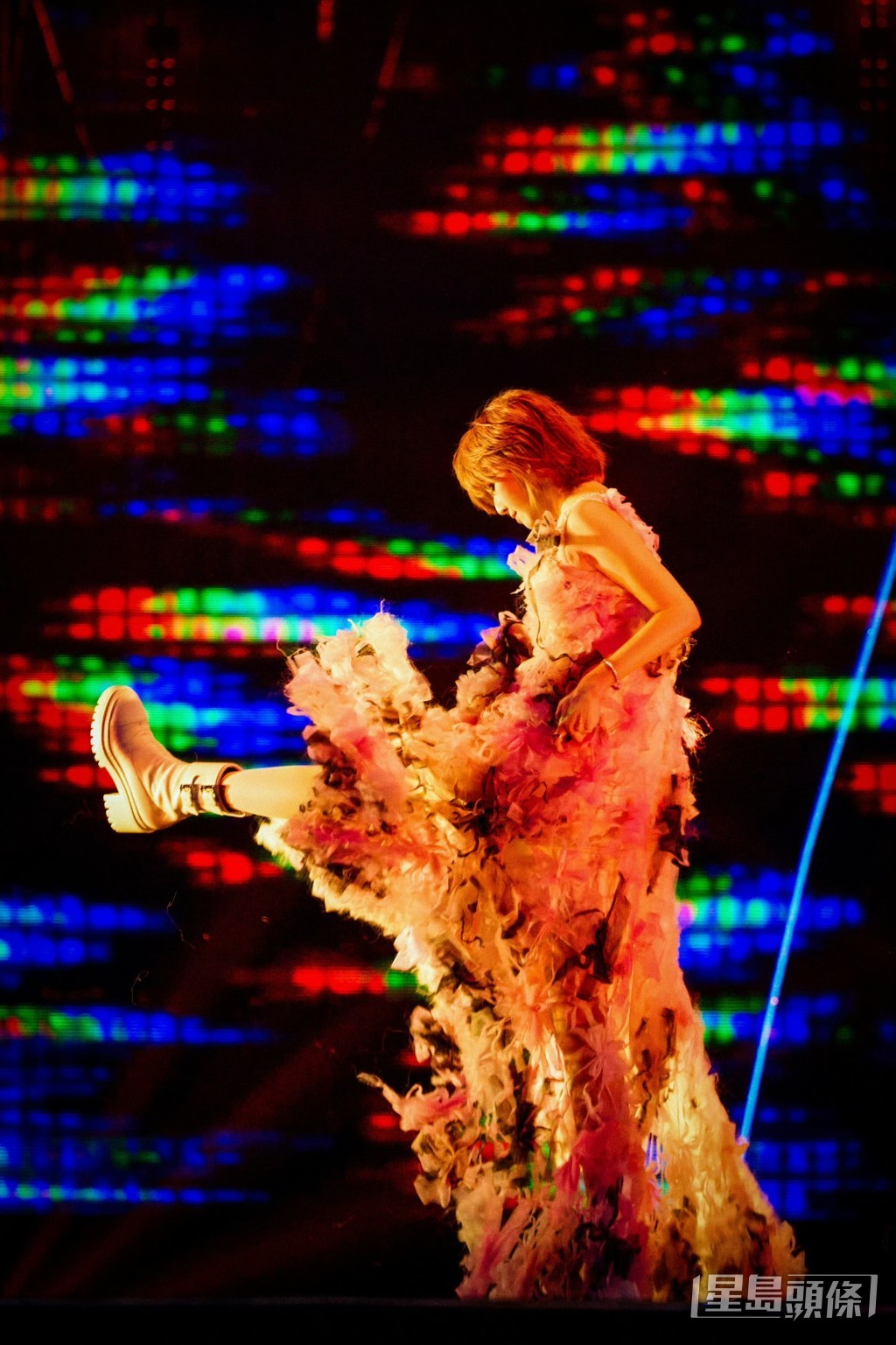 大家熱熾期待孫燕姿演出。 大家熱熾期待孫燕姿演出。