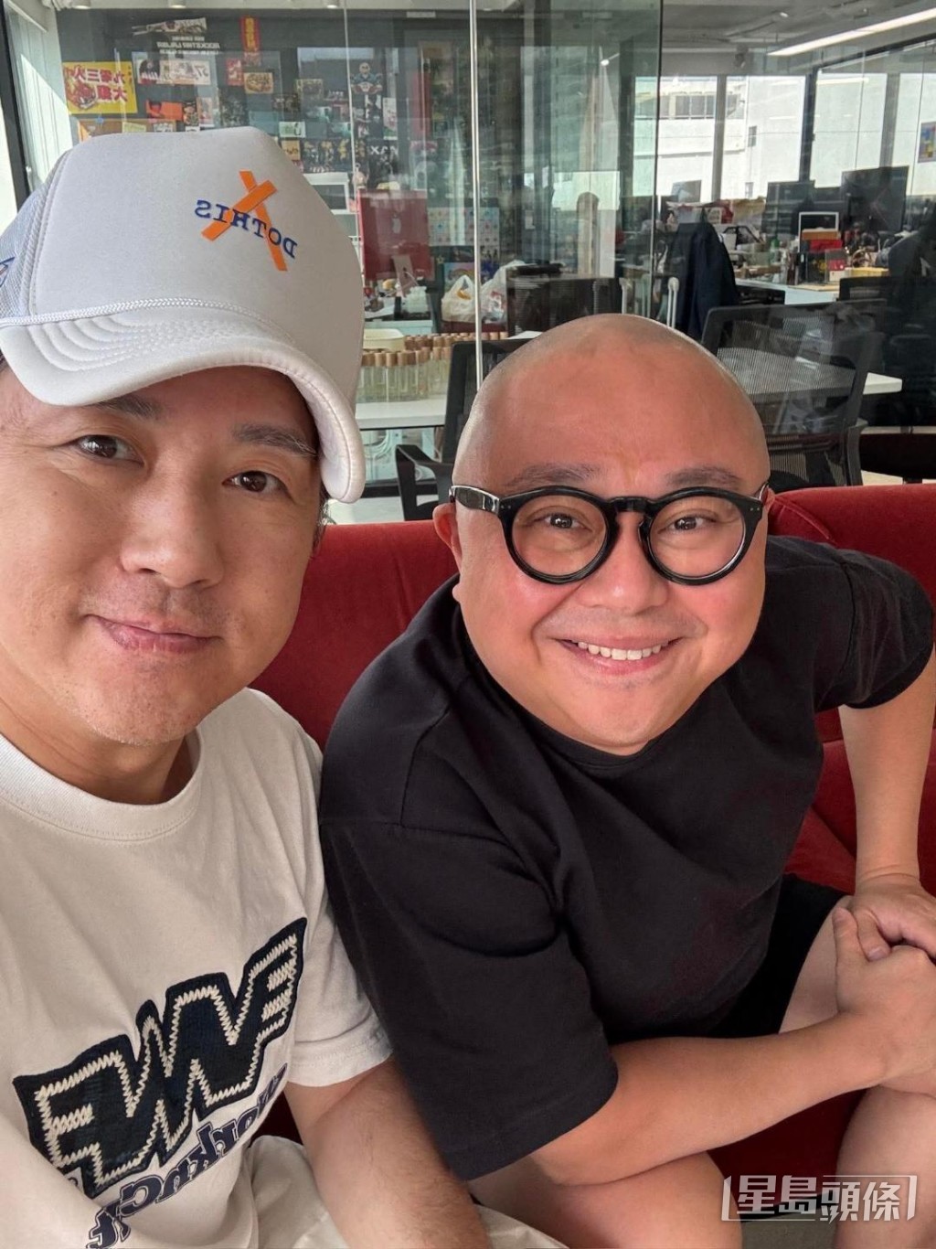 難得和阿Bob聚舊。