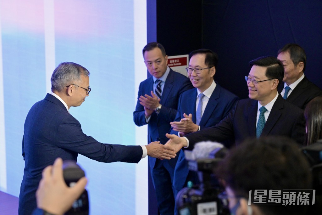 廉署展覽廳重啟典禮。蘇正謙攝 廉署展覽廳重啟典禮。蘇正謙攝