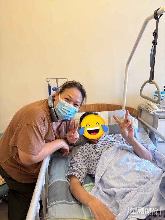 Dona曾為一名腰部神經線被壓住而須臥床的長者理髮。 受訪者提供