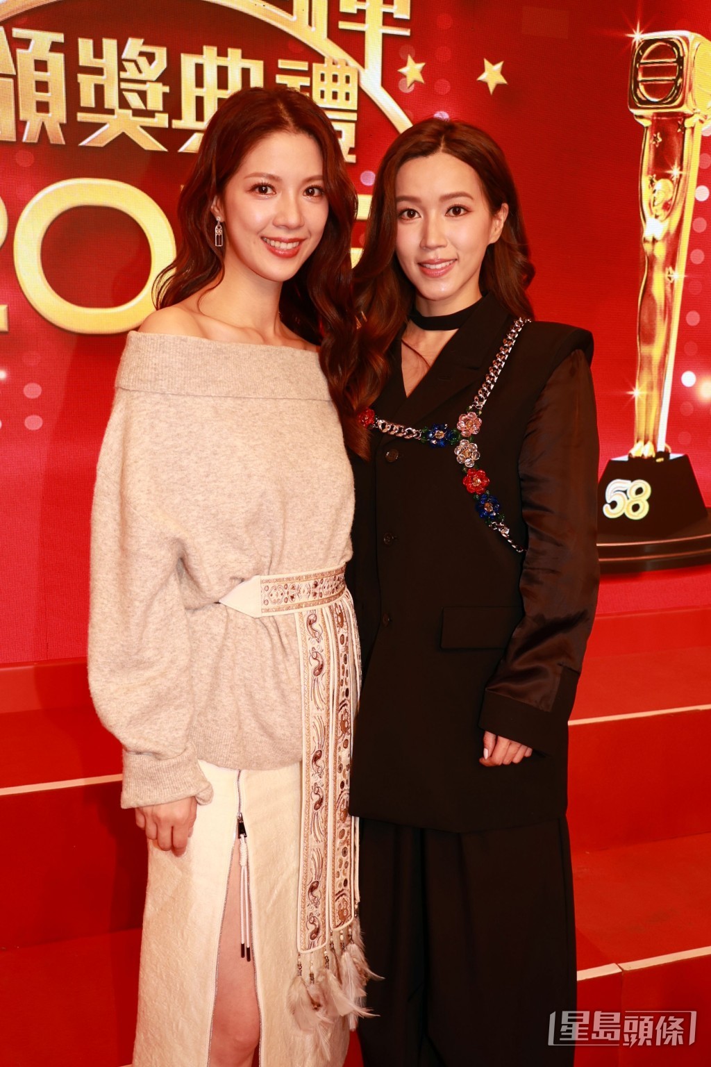 陳曉華、傅嘉莉各有候選項目。