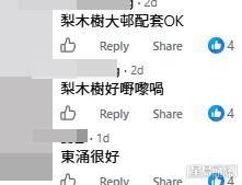 網民意見。(帖文留言截圖) 網民意見。(帖文留言截圖)