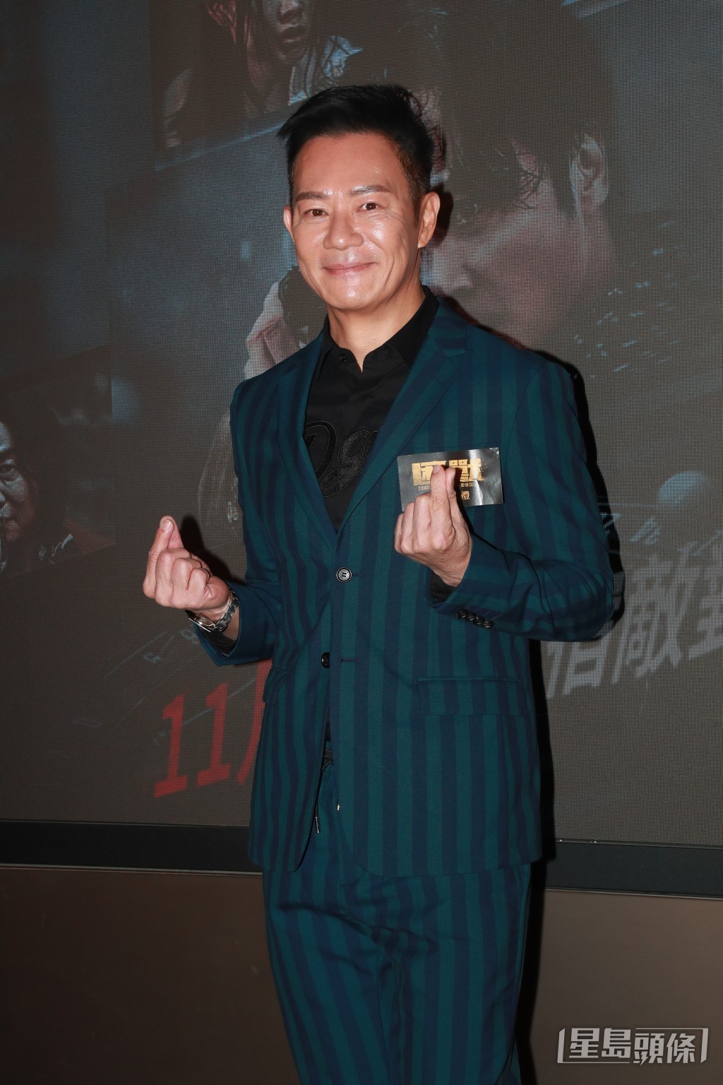 张兆辉透露自己拍戏时因打得太激烈受伤，但也顶硬上继续拍。