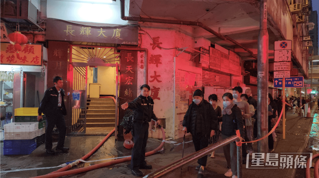 大量居民需要疏散到安全地方。黎志偉攝 大量居民需要疏散到安全地方。黎志偉攝