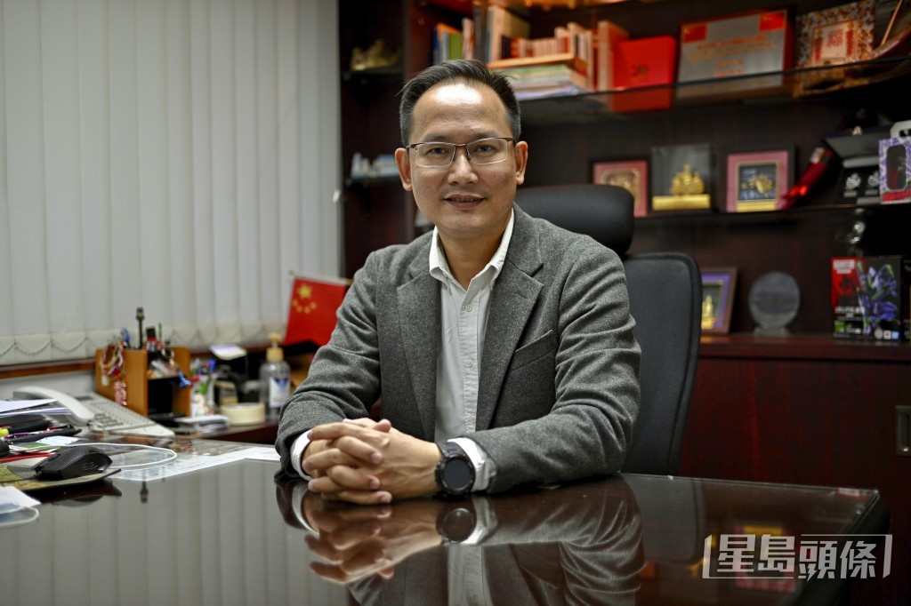 民建聯港島西議員陳學鋒。資料圖片 民建聯港島西議員陳學鋒。資料圖片